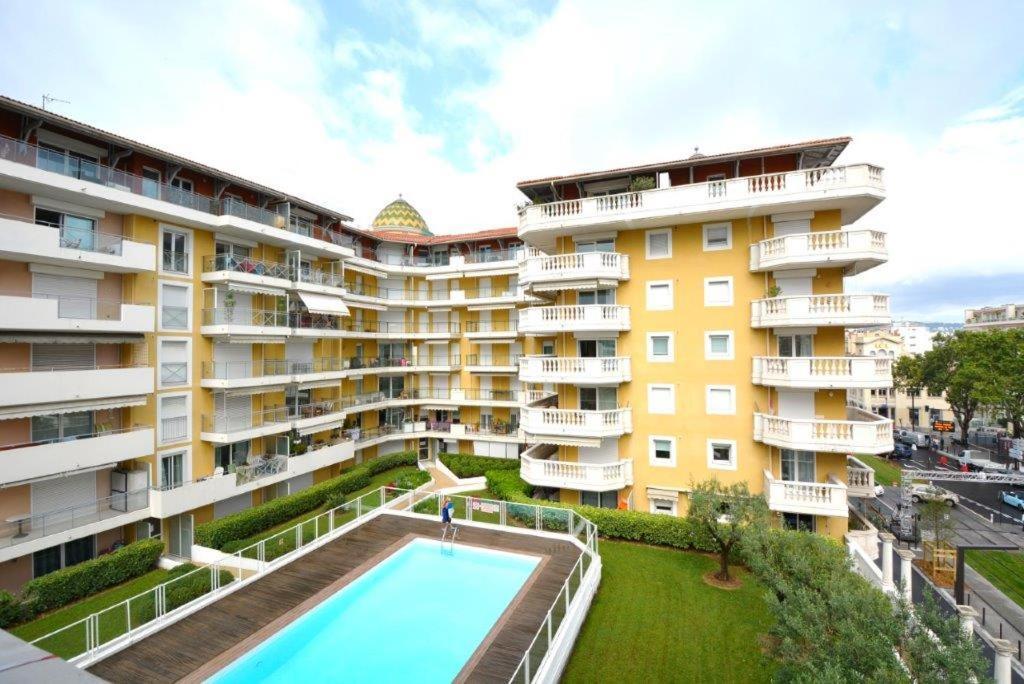 ニースPalais Des Domes Piscine Et Parkingアパートメント エクステリア 写真